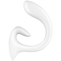 SATISFYER - G FOR GODDESS 1 WIBRATOR KRÓLIK BIALY