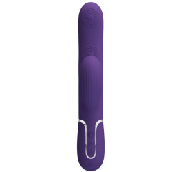 PRETTY LOVE - PERLITA WIBRATOR G-SPOT 3 W 1 WIELOFUNKCYJNY FIOLETOWY