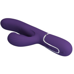 PRETTY LOVE - PERLITA WIBRATOR G-SPOT 3 W 1 WIELOFUNKCYJNY FIOLETOWY