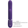PRETTY LOVE - PERLITA VIBRADOR G-SPOT 3 EM 1 MULTIFUNO ROXO