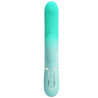 PRETTY LOVE - GIGI MULTIFUNKTIONS-RABBIT-VIBRATOR AQUAGRÜN