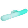 PRETTY LOVE - GIGI WIELOFUNKCYJNY WIBRATOR KRÓLIK AQUA GREEN