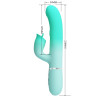 PRETTY LOVE - GIGI WIELOFUNKCYJNY WIBRATOR KRÓLIK AQUA GREEN