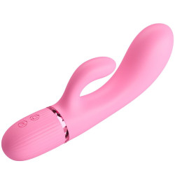 PRETTY LOVE - MARSKI RABBIT WIBRATOR I PUNKT G RÓŻOWY