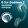SATISFYER - G FOR FODDES 2 COELHO VIBRADOR GARRAFA VERDE