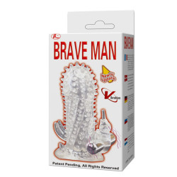 BAILE - BRAVE MAN KROLIK WIBRATOR PRZEDLUZAJACY PENISA