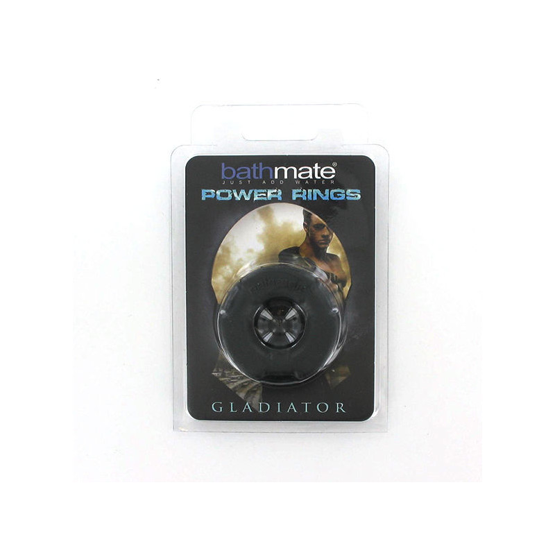 BATHMATE - CZARNY PIERSCIEN NA PENISA GLADIATORA BATHMATE - CZARNY PIERSCIEN NA PENISA GLADIATORA
