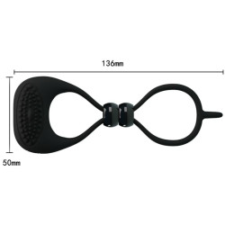PRETTY LOVE - ANILLO DOBLE PARA PENE Y TESTÍCULOS