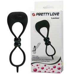 PRETTY LOVE - PODWOJNY PIERSCIEN NA PENIS I JADRA