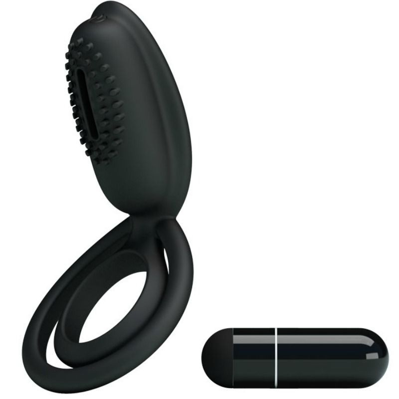 PRETTY LOVE - ESTHER ANELLO VIBRANTE CON STIMOLATORE PRETTY LOVE - ESTHER ANELLO VIBRANTE CON STIMOLATORE