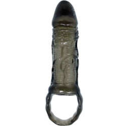 BAILE - FUNDA EXTENSORA PENE CON STRAP PARA TESTÍCULOS 11.5 CM
