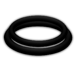 JOYDIVISION POTENZDUO - BLACK RINGS - M