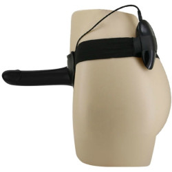 PRETTY LOVE - PASEK VITO Z WYSOKIM DILDO I WIBRACJA 17,3 CM