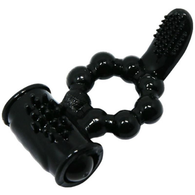 BAILE - SWEET RING RING WITH DOUBLE STIMULATOR BAILE - SWEET RING RING WITH DOUBLE STIMULATOR