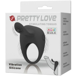 PRETTY LOVE - PIERSCIEN WIBRUJACY Z JEZYKIEM