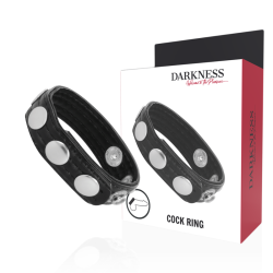 DARKNESS - SKORZANY PIERSCIEN EREKCYJNY