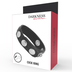 DARKNESS - SKORZANY PIERSCIEN EREKCYJNY