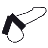 DARKNESS - DOUBLE FLEXIBLE PENIS RING