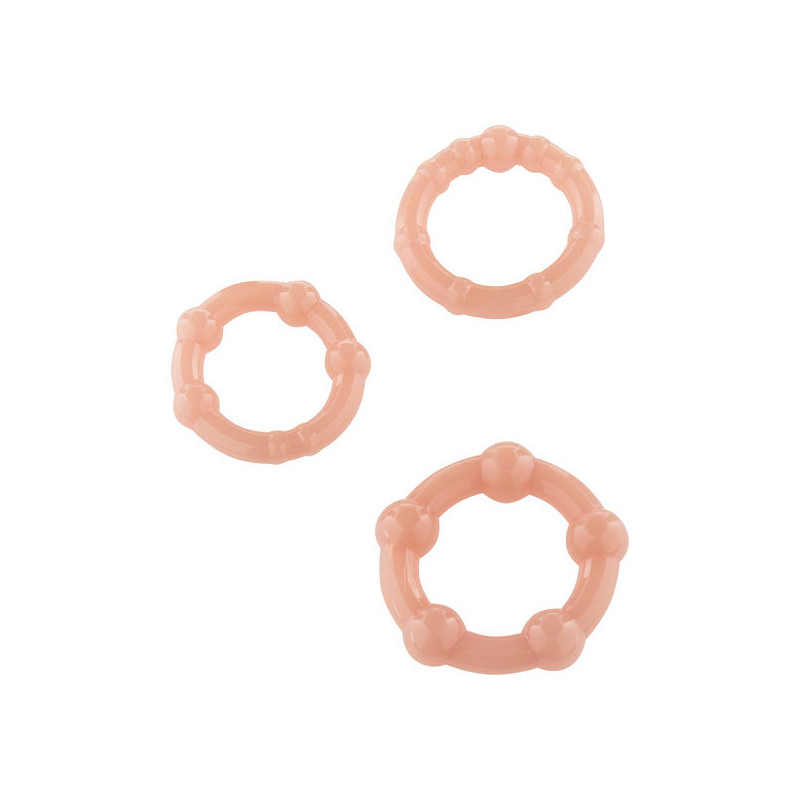 SEVEN CREATIONS - SET AUS DREI SKIN PENIS RINGEN SEVEN CREATIONS - SET AUS DREI SKIN PENIS RINGEN