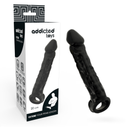 ADDICTED TOYS - NAKLADKA NAPENISA CZARNA