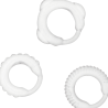 ADDICTED TOYS - ZESTAW C-RING PRZEZROCZYSTY