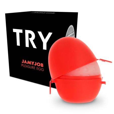 JAMYJOB - MASTURBATOR JAJECZKOWY W WERSJI CZARNEJ DYSKRETNY