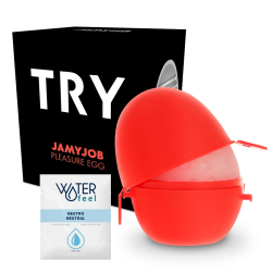 JAMYJOB - MASTURBATOR JAJECZKOWY W WERSJI CZARNEJ DYSKRETNY