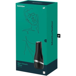 SATISFYER - MASTURBATOR MESKI KLASYCZNY SREBRNY