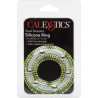 CALEXOTICS - PIERSCIEN SILIKONOWY XL Z KOLORAMI STALOWYMI