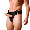 HARNESS ATTRACTION - RNES PUSTE RAMY Z WIBRATOREM 15 CM -O- 5 CM