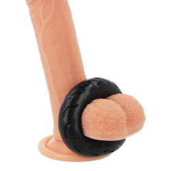 POWERING - SUPER ELASTYCZNY I WYTRZYMALY PIERSCIEN NA PENIS 5CM PR08 CZARNY