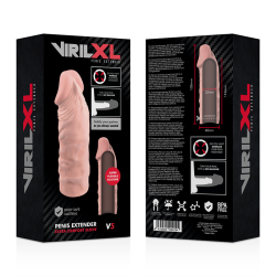 VIRILXL - PLYNNY SILIKON V5 NATURALNE PRZEDLUZANIE PENISA