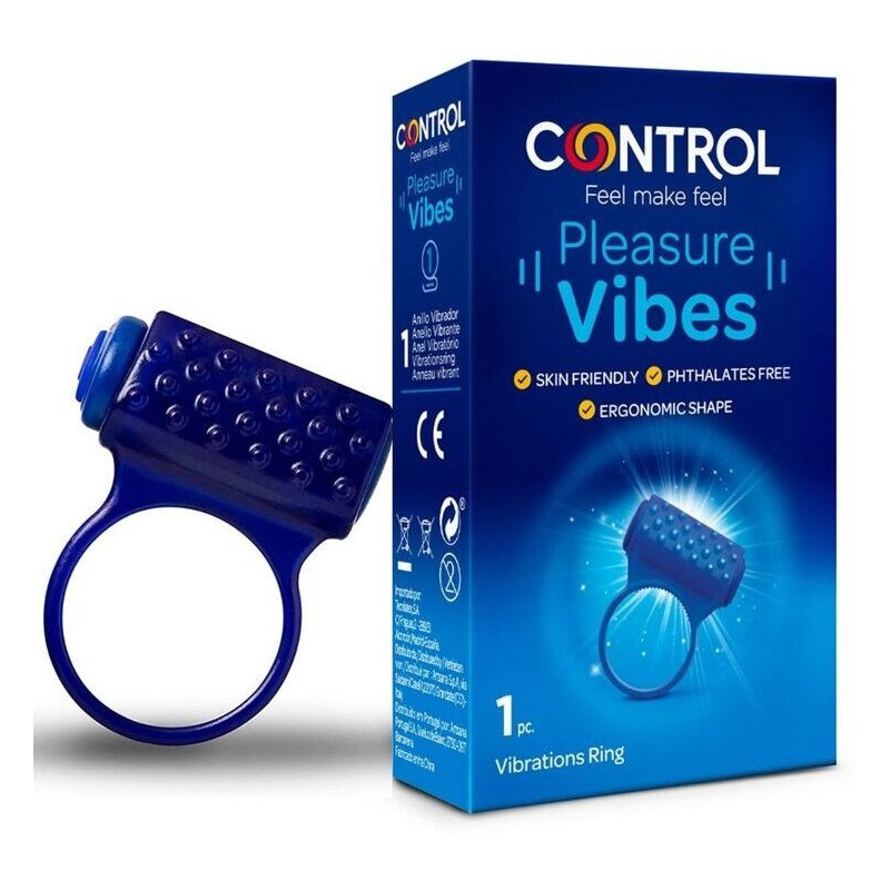 CONTROL - ANELLO VIBRANTE PLEASURE VIBES CONTROL - ANELLO VIBRANTE PLEASURE VIBES