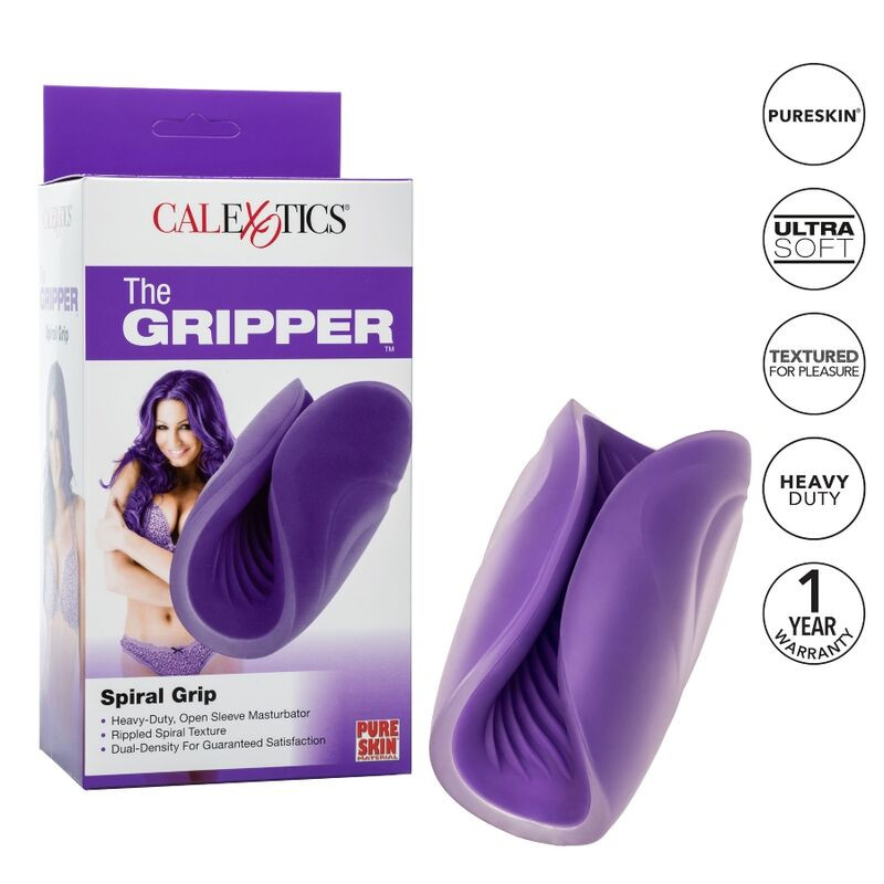 CALEXOTICS - MASTURBATORE CON PRESA A SPIRALE CALEXOTICS - MASTURBATORE CON PRESA A SPIRALE