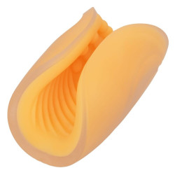 CALEXOTICS - MASTURBATOR Z ZROBIONYM UCHWYTEM POMARANCZOWY