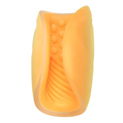 CALEXOTICS - MASTURBATOR Z ZROBIONYM UCHWYTEM POMARANCZOWY