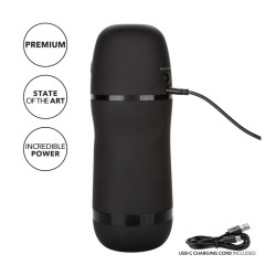 CALEXOTICS - MASTURBADOR OPTIMUM POWER COM VIBRAÇÃO E ONDAS ESTIMULANTES