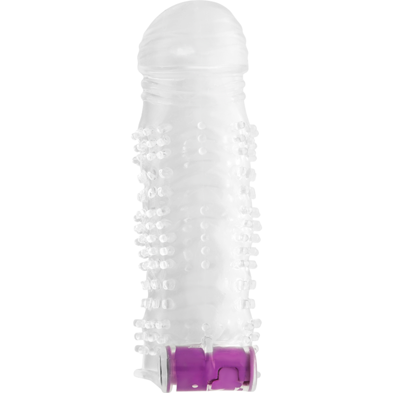 OHMAMA - TEKSTUROWANA POCHWA NA PENIS Z WIBRUJACYM POCISKIEM