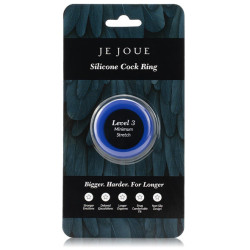 JE JOUE - NIEBIESKI SILIKONOWY PIERSCIEN - MINIMALNE UDUSZENIE