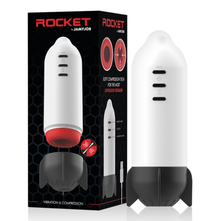 JAMYJOB - ROCKET MASTURBATOR MIEKKA TECHNOLOGIA KOMPRESJI I WIBRACJI