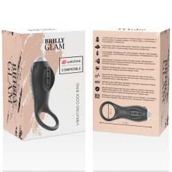 BRILLY GLAM - ZEGAREK ALAN COCK RING WATCHME KOMPATYBILNY Z TECHNOLOGIA BEZPRZEWODOWA