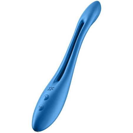 SATISFYER - ELASTYCZNY WIBRATOR GAME MULTI NIEBIESKI