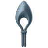 SATISFYER - APLIKACJA WIBRATOR BULLSEYE RING SZARY