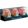 SATISFYER - 3 JAJKA DO MASTURBACJI NIEGRZECZNE, DZIKIE I CHRUPIACE