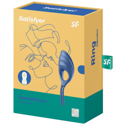 SATISFYER - WIBRATOR PIERSCIENIOWY SWORDSMAN NIEBIESKI
