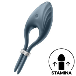 SATISFYER - WIBRATOR PIERSCIENIOWY DUELIST SZARY