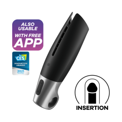 SATISFYER - POWER MASTURBATOR CZARNY