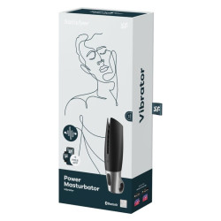 SATISFYER - POWER MASTURBATOR CZARNY
