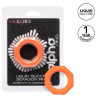 CALEXOTICS - ALPHA SEXAGON RING POMARANCZOWY