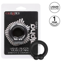 CALEXOTICS - PIERSCIEN ALPHA MUSCLE CZARNY